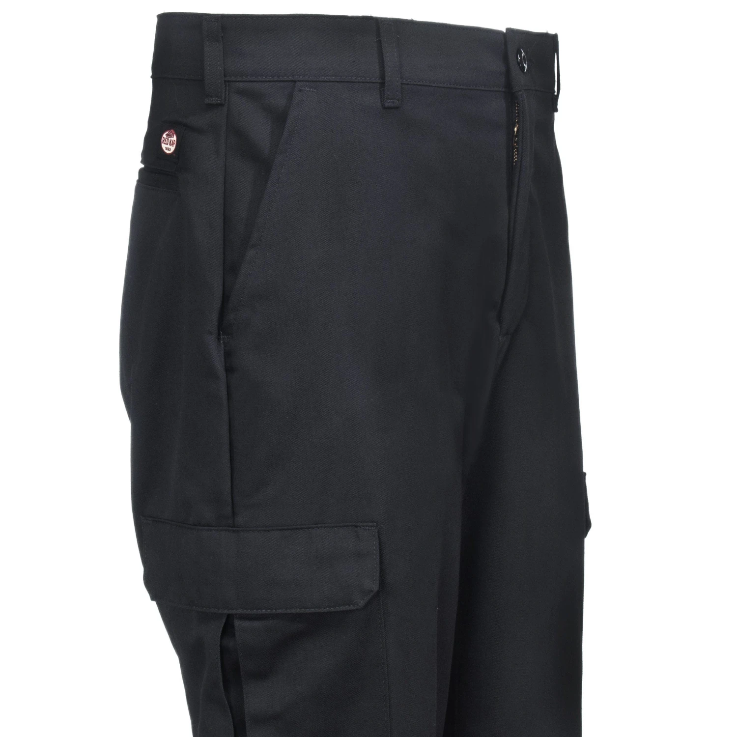 Red Kap Pants: Twill PT88 BK Men's Black Industrial Cargo Pants 1 Red Kap Pants: Twill PT88 BK Men's Black Industrial Cargo Pants
