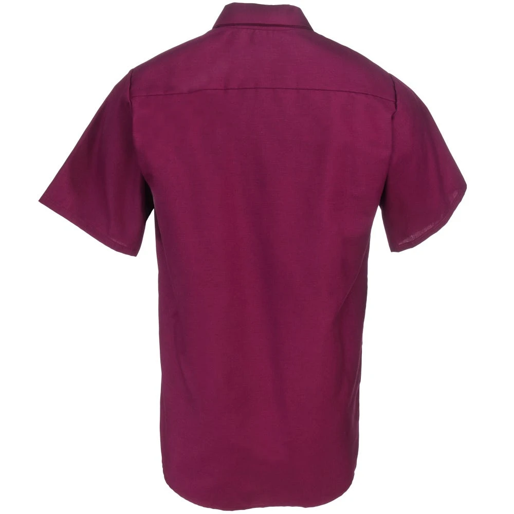 Red Kap Shirts: Men's SP24 BY Short-Sleeve Industrial Burgundy Work Shirt 3 Red Kap Shirts: Men's SP24 BY Short-Sleeve Industrial Burgundy Work Shirt - Image 3