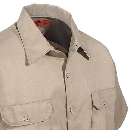 Red Kap Shirts: Men's Short Sleeve ST62 KH Twill Uniform Shirt 1 Red Kap Shirts: Men's Short Sleeve ST62 KH Twill Uniform Shirt