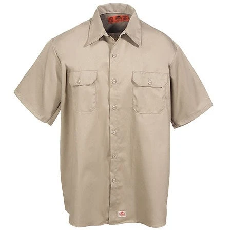 Red Kap Shirts: Men's Short Sleeve ST62 KH Twill Uniform Shirt 2 Red Kap Shirts: Men's Short Sleeve ST62 KH Twill Uniform Shirt - Image 2