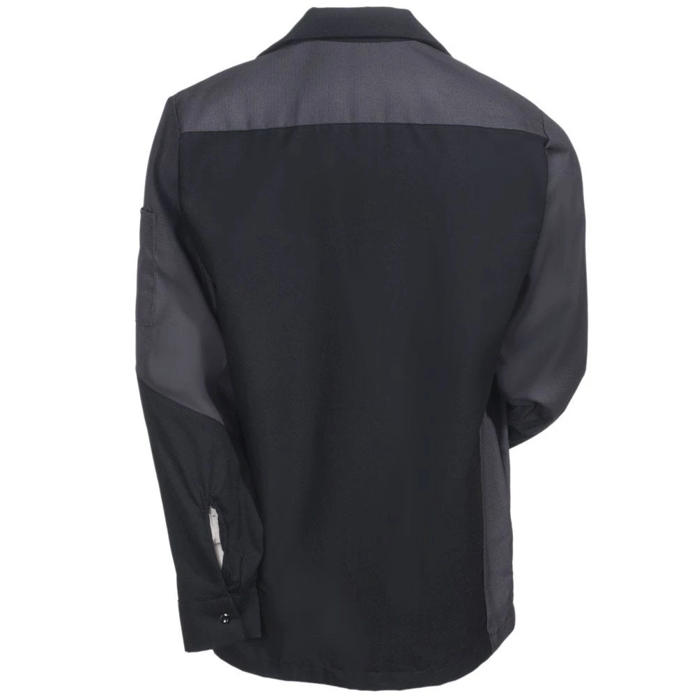 Red Kap Shirts: Men's Black SY10 BC Ripstop Long Sleeve Shirt 3 Red Kap Shirts: Men's Black SY10 BC Ripstop Long Sleeve Shirt - Image 3