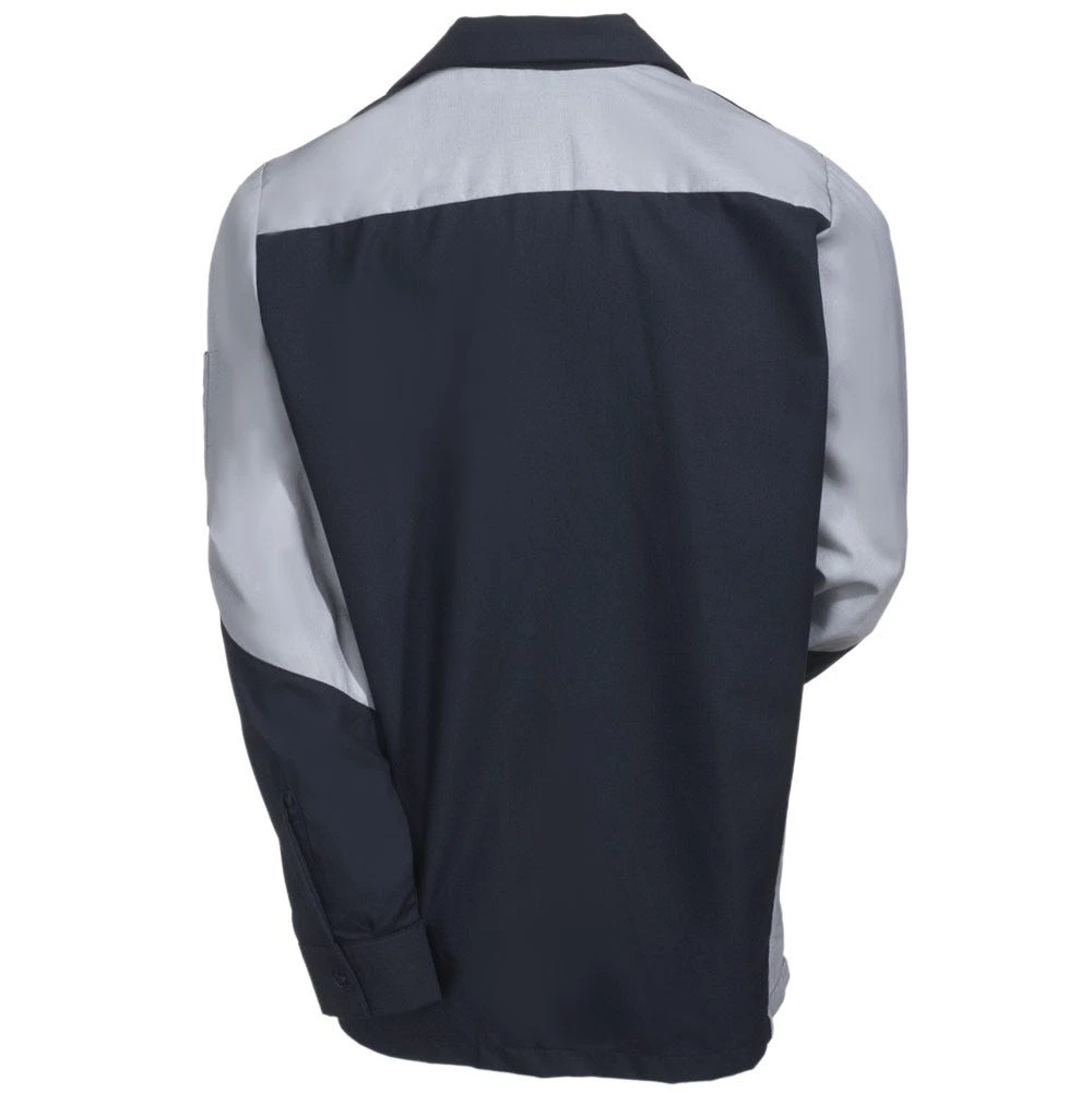 Red Kap Shirts: Men's Grey SY10 NG Ripstop Long Sleeve Shirt 3 Red Kap Shirts: Men's Grey SY10 NG Ripstop Long Sleeve Shirt - Image 3