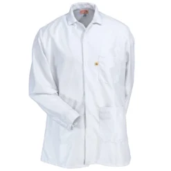 Red Kap Work Clothes: Men's KK26 WH White ESD 33-Inch Lab Jacket 6 Red Kap Work Clothes: Men's KK26 WH White ESD 33-Inch Lab Jacket -Eagle Shop redkap kk26wh f 01