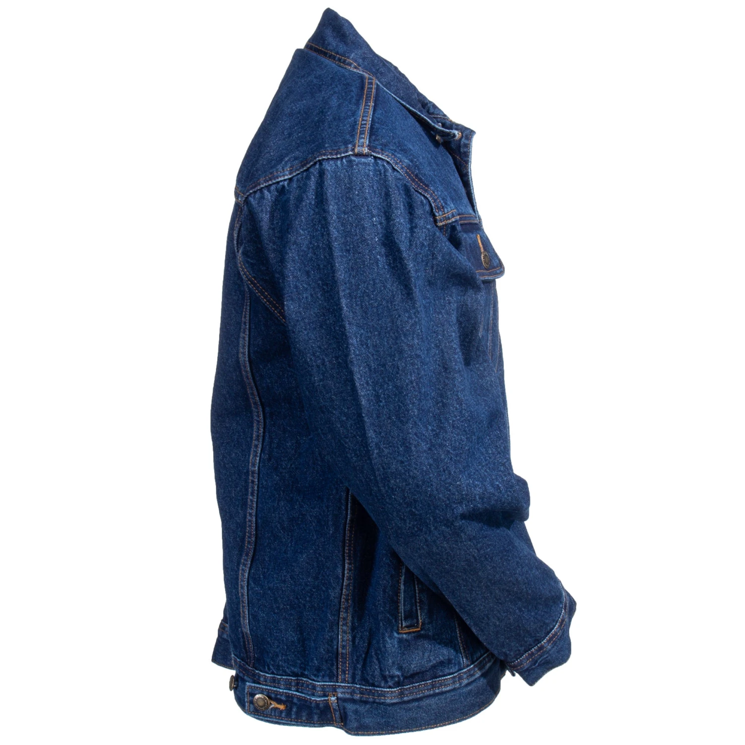 Wrangler Jackets: Men's Rugged Wear RJK32 AN Flannel Lined Denim Jacket 4 Wrangler Jackets: Men's Rugged Wear RJK32 AN Flannel Lined Denim Jacket - Image 4