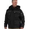 CAT Apparel: Men's W11432 016 Black Heavy Insulated Parka