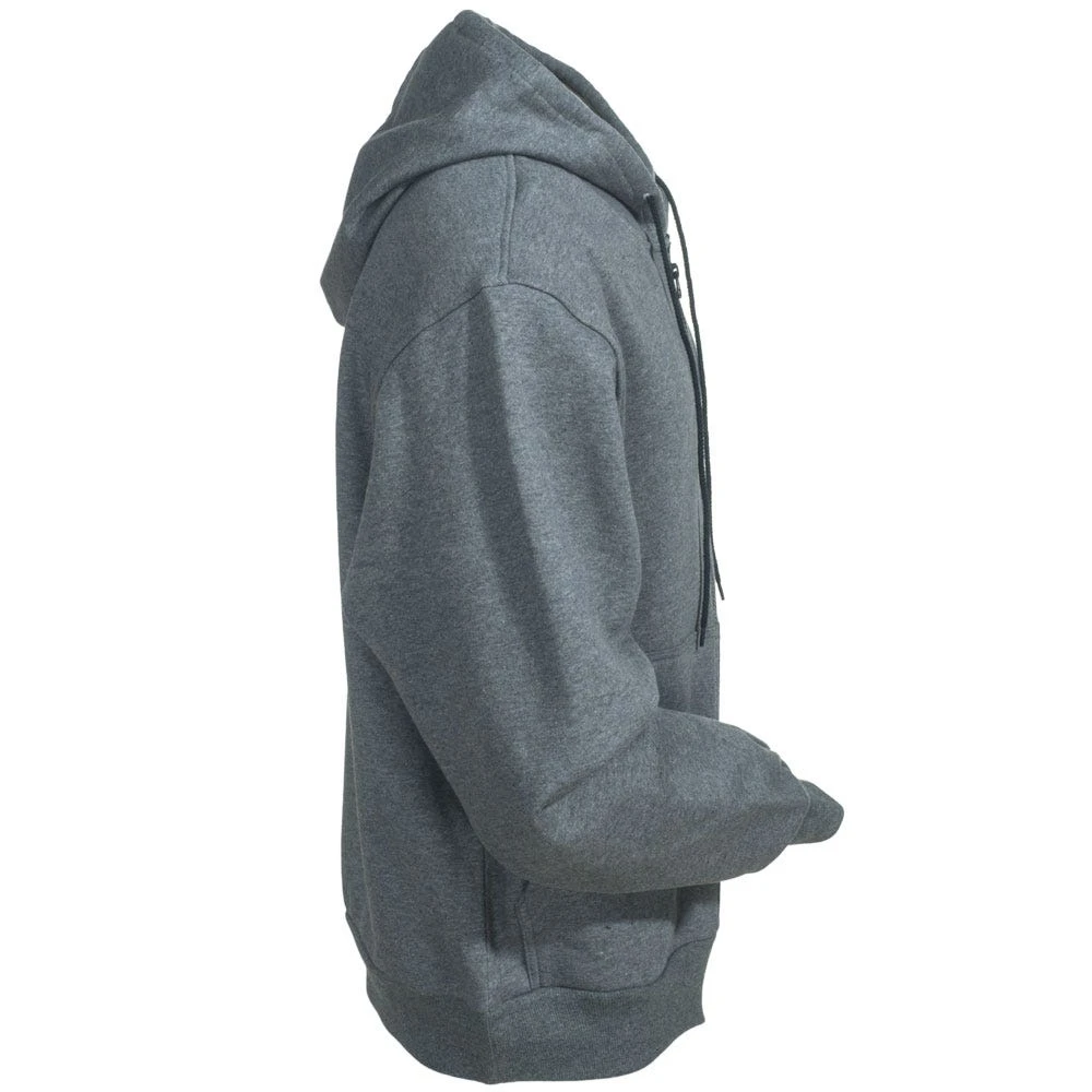 Wolverine Sweatshirts: Men's W1203310 025 Grey Flame-Resistant Hooded Sweatshirt 5 Wolverine Sweatshirts: Men's W1203310 025 Grey Flame-Resistant Hooded Sweatshirt - Image 5