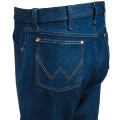 Wrangler Jeans: Men's Rigid Indigo 0013MWZ Cowboy Cut Original Fit Jeans -Eagle Shop wrangler 13mwz l 01