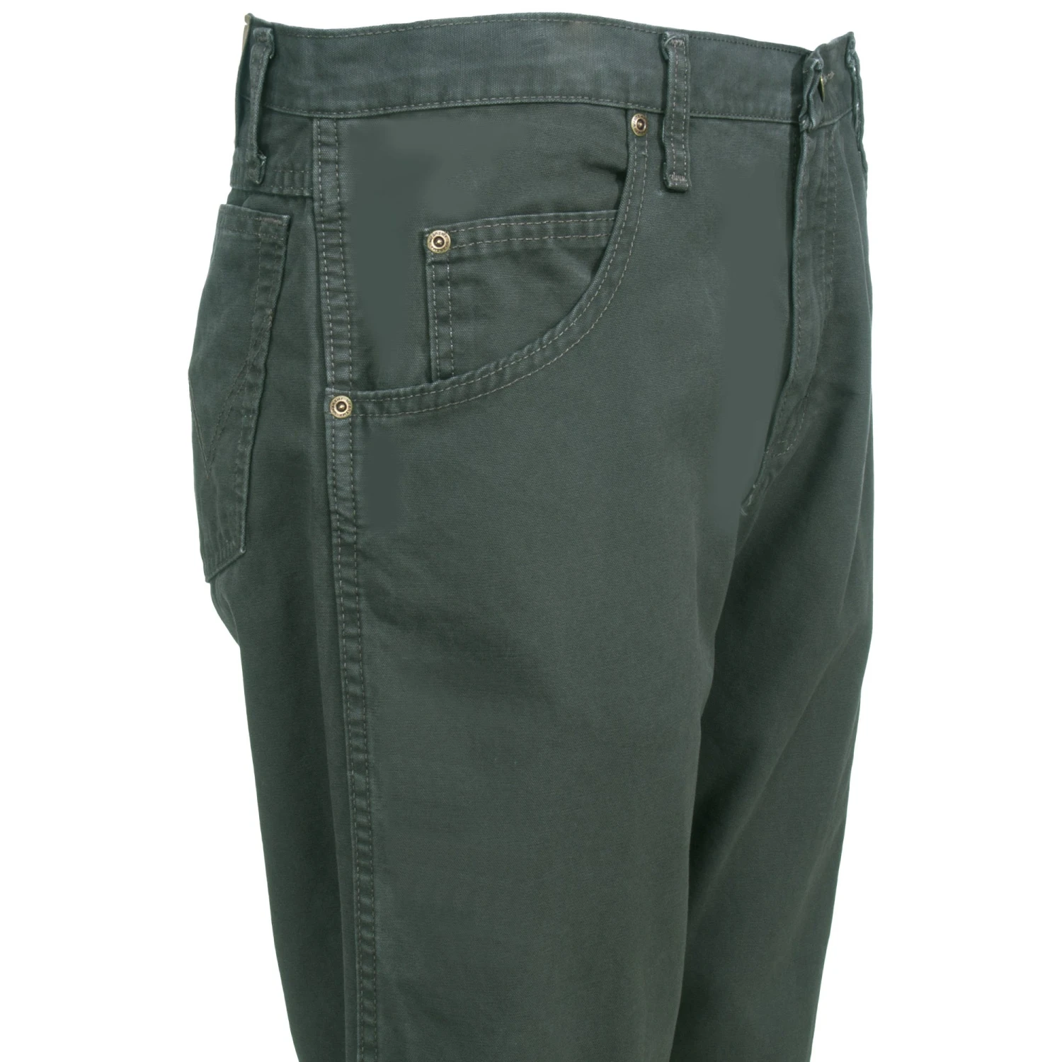 Wrangler Jeans: Men's Moss Green 31100 MS Rugged Wear Straight Leg Canvas Jeans 1 Wrangler Jeans: Men's Moss Green 31100 MS Rugged Wear Straight Leg Canvas Jeans
