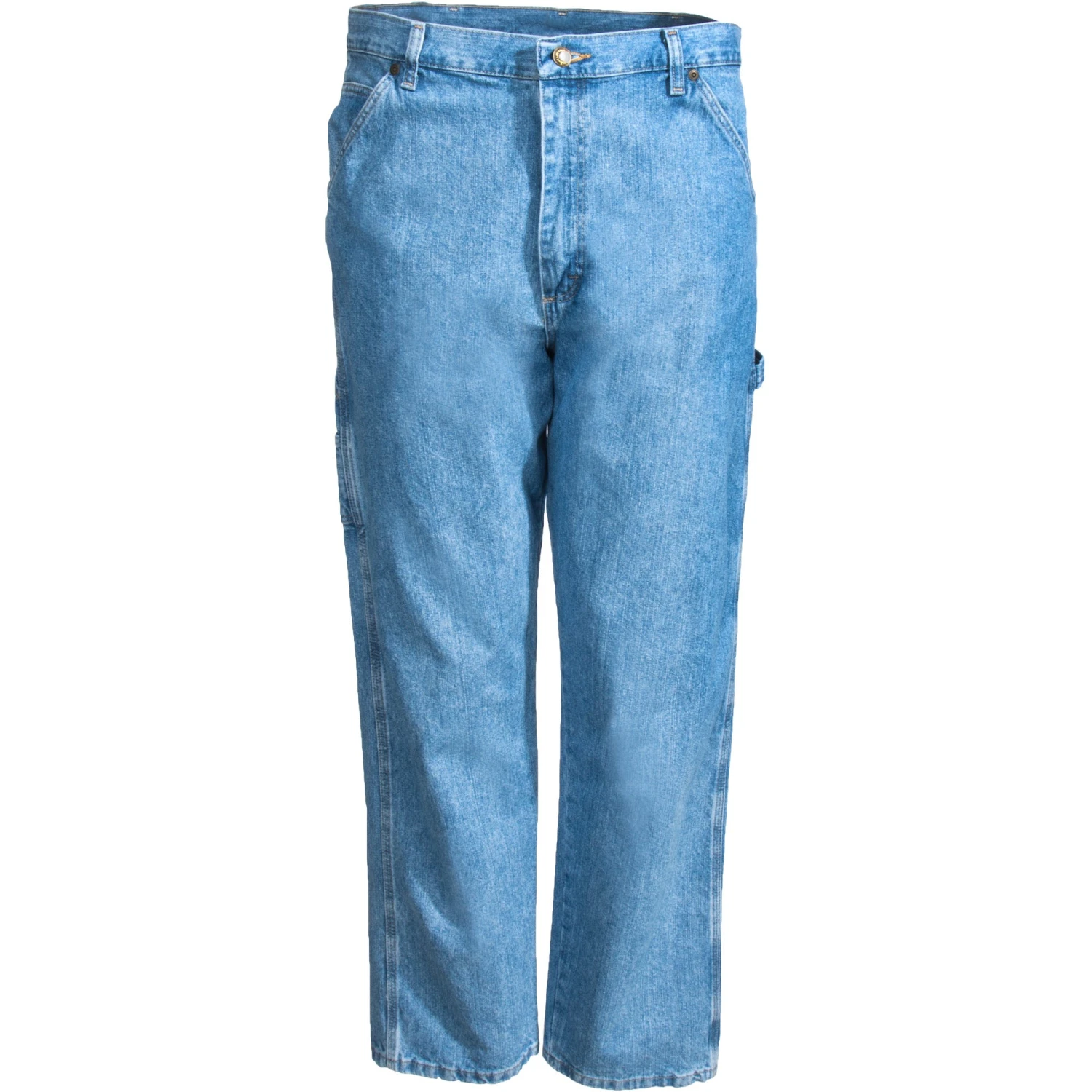 Wrangler Jeans: Men's Vintage Indigo 32001 VI Rugged Wear Relaxed Carpenter Jeans 2 Wrangler Jeans: Men's Vintage Indigo 32001 VI Rugged Wear Relaxed Carpenter Jeans - Image 2