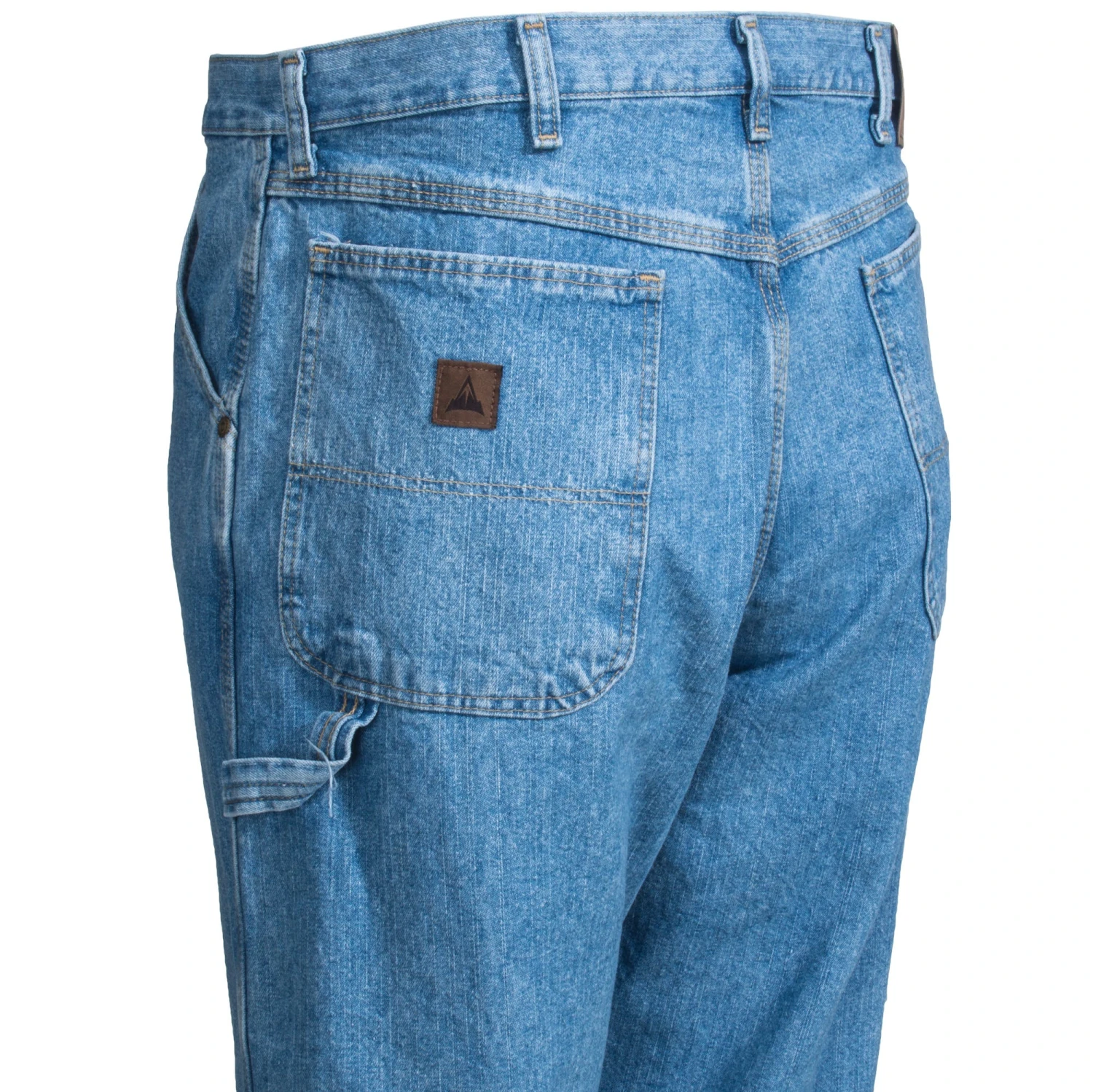 Wrangler Jeans: Men's Vintage Indigo 32001 VI Rugged Wear Relaxed Carpenter Jeans 3 Wrangler Jeans: Men's Vintage Indigo 32001 VI Rugged Wear Relaxed Carpenter Jeans - Image 3