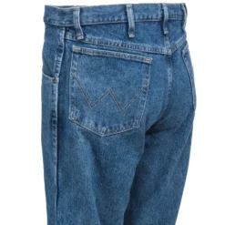 Wrangler Jeans: Men's Grey Indigo 35001 GI Rugged Wear Relaxed Fit Work Jeans 6 Wrangler Jeans: Men's Grey Indigo 35001 GI Rugged Wear Relaxed Fit Work Jeans -Eagle Shop wrangler 35001gi l 01