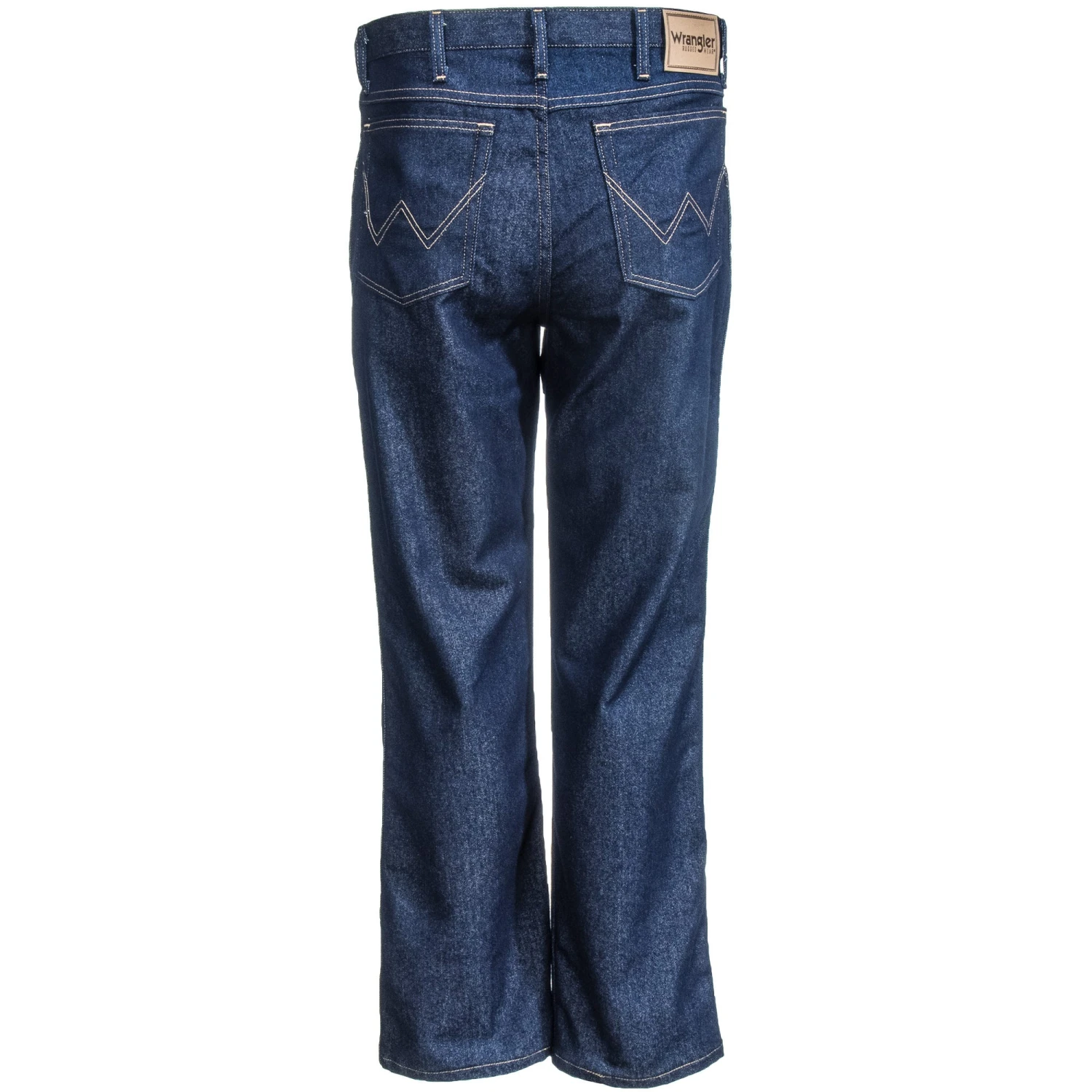 Wrangler Jeans: Men’s Blue Denim 39055 PS Rugged Wear Regular Fit Stretch Jeans 4 Wrangler Jeans: Men’s Blue Denim 39055 PS Rugged Wear Regular Fit Stretch Jeans - Image 4