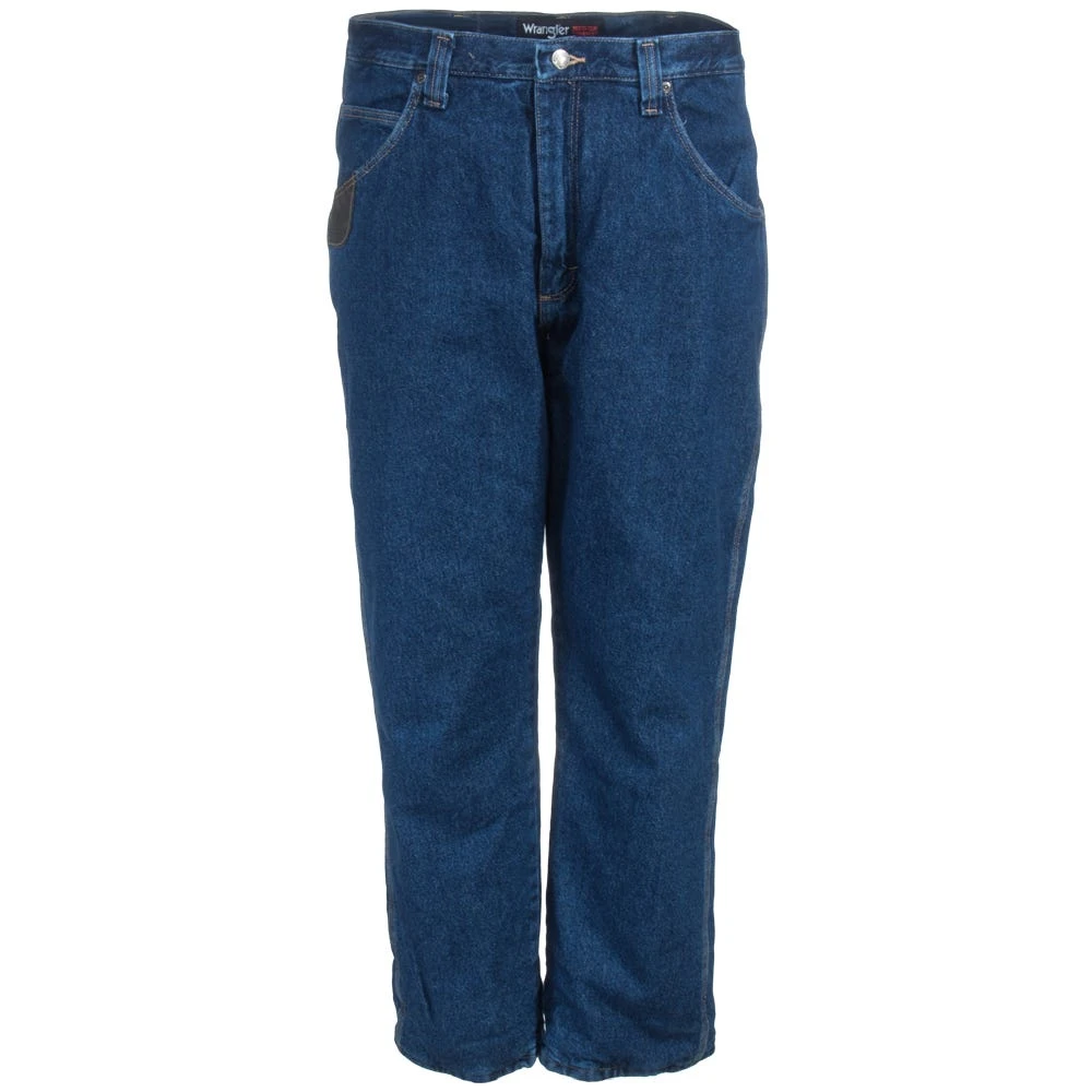 Wrangler Riggs Jeans: Men's Thinsulate-Lined 3W055 TH Relaxed Fit Dark Blue Jeans 3 Wrangler Riggs Jeans: Men's Thinsulate-Lined 3W055 TH Relaxed Fit Dark Blue Jeans - Image 3