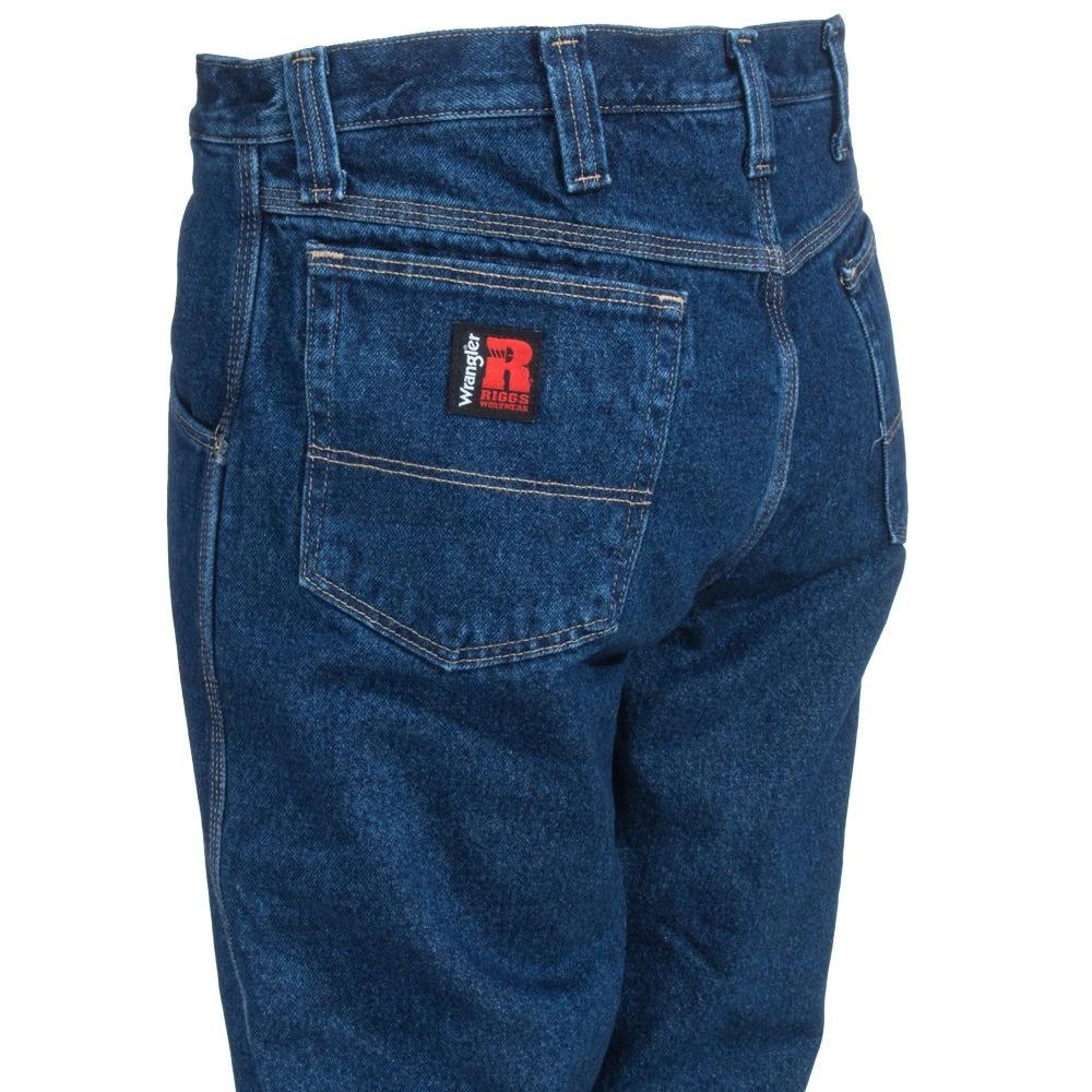 Wrangler Riggs Jeans: Men's Thinsulate-Lined 3W055 TH Relaxed Fit Dark Blue Jeans 4 Wrangler Riggs Jeans: Men's Thinsulate-Lined 3W055 TH Relaxed Fit Dark Blue Jeans - Image 4