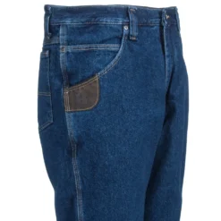 Wrangler Riggs Jeans: Men's Thinsulate-Lined 3W055 TH Relaxed Fit Dark Blue Jeans