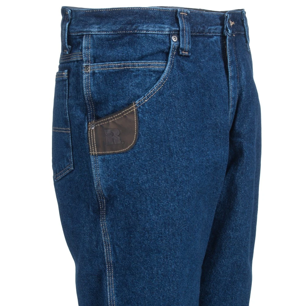 Wrangler Riggs Jeans: Men's Thinsulate-Lined 3W055 TH Relaxed Fit Dark Blue Jeans 1 Wrangler Riggs Jeans: Men's Thinsulate-Lined 3W055 TH Relaxed Fit Dark Blue Jeans
