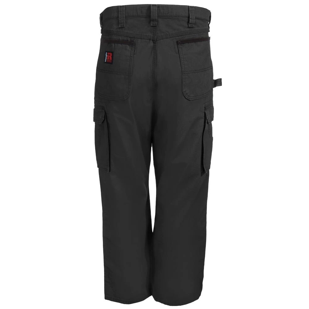 Wrangler Riggs Pants: Men's 3W060 BL Black Ripstop Ranger Pants 4 Wrangler Riggs Pants: Men's 3W060 BL Black Ripstop Ranger Pants - Image 4