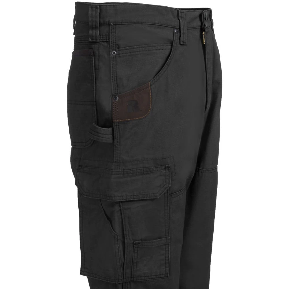 Wrangler Riggs Pants: Men's 3W060 BL Black Ripstop Ranger Pants 1 Wrangler Riggs Pants: Men's 3W060 BL Black Ripstop Ranger Pants