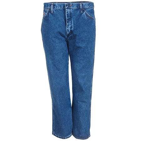 Wrangler Jeans: Men's Stonewashed FR13MMS Flame Resistant Denim Jeans 2 Wrangler Jeans: Men's Stonewashed FR13MMS Flame Resistant Denim Jeans - Image 2