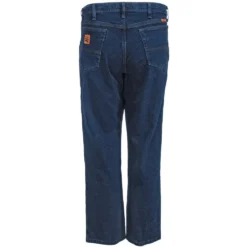 Wrangler Jeans: Men's FRAC50 M Midstone FR Advanced Comfort Relaxed Fit Jeans 7 Wrangler Jeans: Men's FRAC50 M Midstone FR Advanced Comfort Relaxed Fit Jeans -Eagle Shop wrangler frac50m b 01