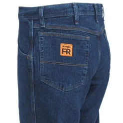 Wrangler Jeans: Men's FRAC50 M Midstone FR Advanced Comfort Relaxed Fit Jeans 6 Wrangler Jeans: Men's FRAC50 M Midstone FR Advanced Comfort Relaxed Fit Jeans -Eagle Shop wrangler frac50m l 01