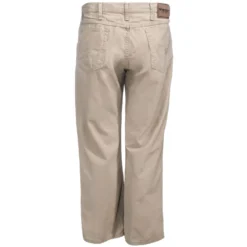 Wrangler Jeans: Men's Khaki 31000 GK Rugged Wear Relaxed Straight Fit Canvas Jeans -Eagle Shop wrangler retro 31000gk b 01